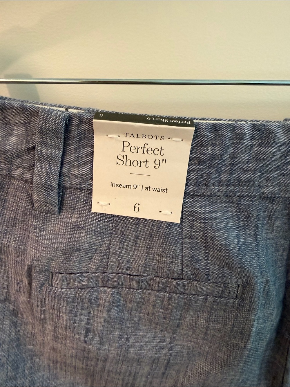 Talbots Perfect Shorts - NWT- Size 6 - Picture 5 of 8